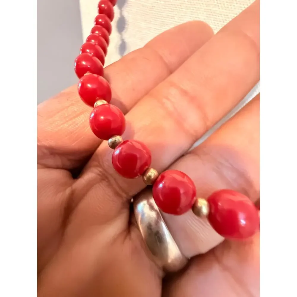Monet vintage red